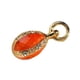 thumbnail image 5 of Esmalte huevo de Pascua encanto regalo decoración moda para pendiente collar llavero Naranja Sunnimix colgante encanto, 5 of 8