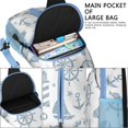 thumbnail image 4 of Crossbody Sling Backpack for Women Men Nautical Shoulder Sling Crossbody Casual Chest Bag for Travel Sports Running Hiking, 4 of 6