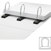 IdeaStream, IDESNS01701, Gapless D-shape Ring View Binder, 1 Each, White