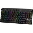 thumbnail image 1 of Mechanical Gaming Keyboard Wired USB and Wireless BT 3.0 RGB Backlight Switchable 87 Keys Gaming Keyboard Magic-Refiner MK11 for Computer Gamer, 1 of 8