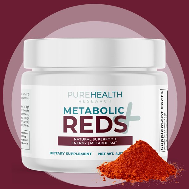 Reds Superfood Powder with Probiotics, 5 Digestive Enzymes, Beets