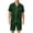 Dark Green, variant on CCRFTGI Mens Pajama Set Short Sleeve Sleepwear for Men Cooling Summer Pjs Satin Silk Lightweight Soft Pijama with Pockets Dark Blue XL