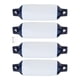 thumbnail image 2 of Defensas para barcos inflables, resistentes al frío, para muelles de marina, de PVC Juego de 4 guardabarros para barcos., 2 of 9