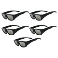 thumbnail image 1 of Hearth & Gear Direct From Factory: Solar Occultation Viewing Glasses (5 Pairs) Secure & Comfortable For Solar Observation Goggles for compatible with Polarized Goggles Clear Ski Goggles over Glasses, 1 of 7
