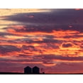 thumbnail image 2 of Haney, Chuck 24x20 White Modern Wood Framed Museum Art Print Titled - Snow geese silhouetted against sunrise sky during spring migration at Freezeout Lake Wildlife Manag, 2 of 4