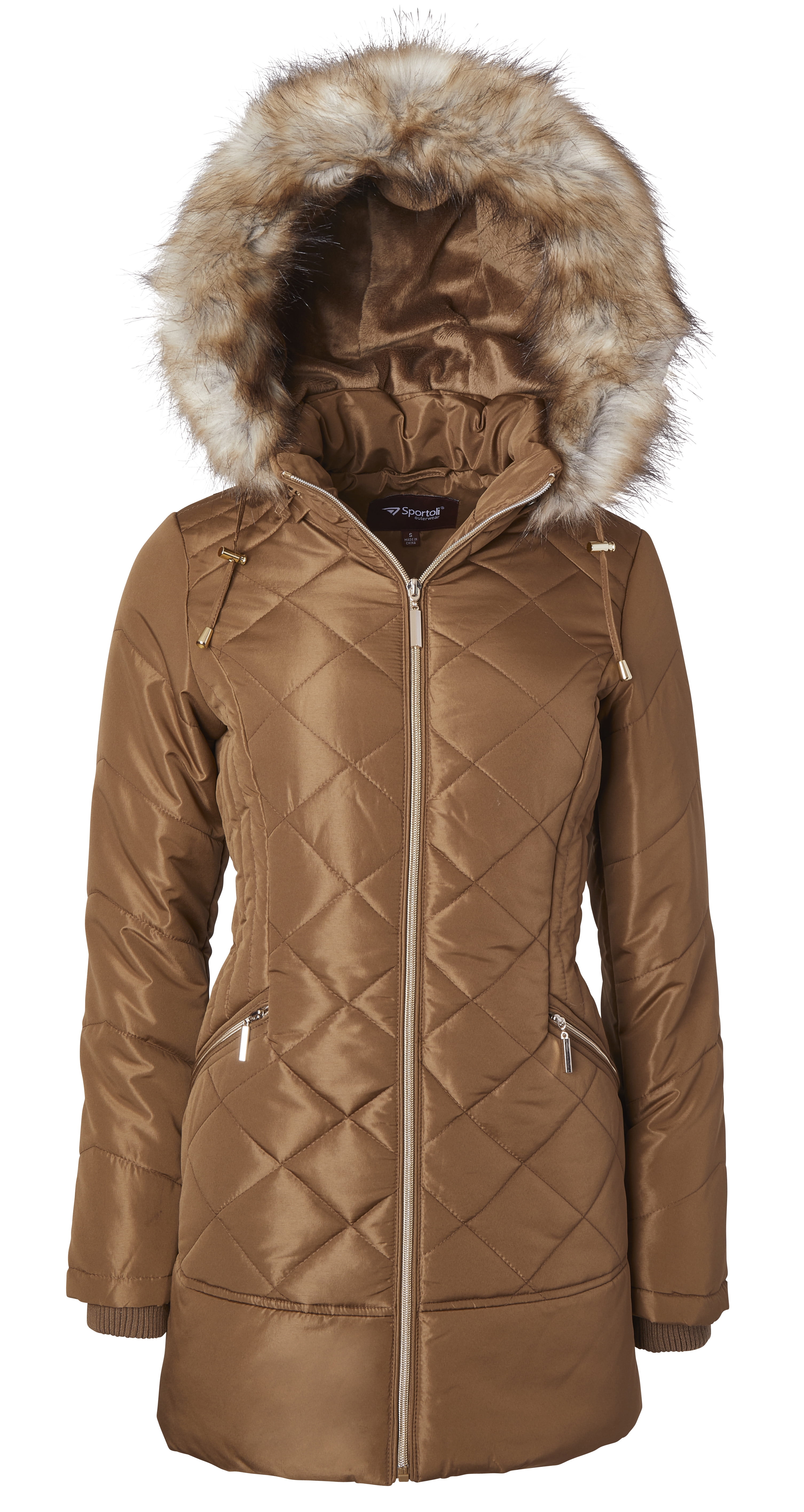Winter Puffer Coat Zip-off 