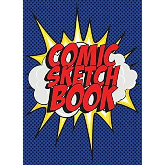 Pre-Owned Piccadilly Comic Sketchbook | Guided Artistic Sketchbook & Instructions | Draw Your Own Comic Book | 204 Pages, 9781620098578, 1620098571, Paperback,