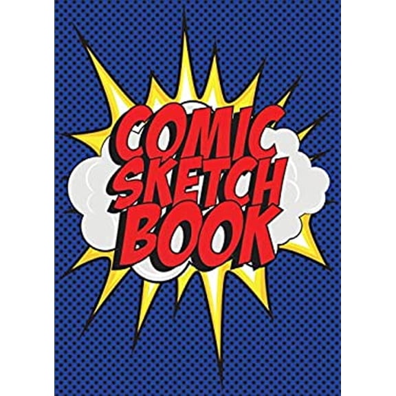 Pre-Owned Piccadilly Comic Sketchbook | Guided Artistic Sketchbook & Instructions | Draw Your Own Comic Book | 204 Pages, 9781620098578, 1620098571, Paperback,