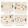thumbnail image 3 of Juego de mesa de ajedrez magnético Juguete de ajedrez magnético para niños Mejorar la creatividad Pensamiento lógico Juego de mesa interactivo de piedra magnética ANGGREK Otros, 3 of 7