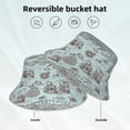 thumbnail image 5 of Bingfone Pirate Adventure Map Bucket Hat For Men Women,Packable Reversible Printed Sun Hats,Fisherman Outdoor Travel Hiking Beach Caps, 5 of 9