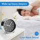 thumbnail image 5 of Reloj Despertador Sin Tictac, Reloj de Noche Silencioso de 4 Pulgadas para Personas Que Duermen , Reloj AnalóGico con Pilas, para Oficina en Casa, 5 of 7