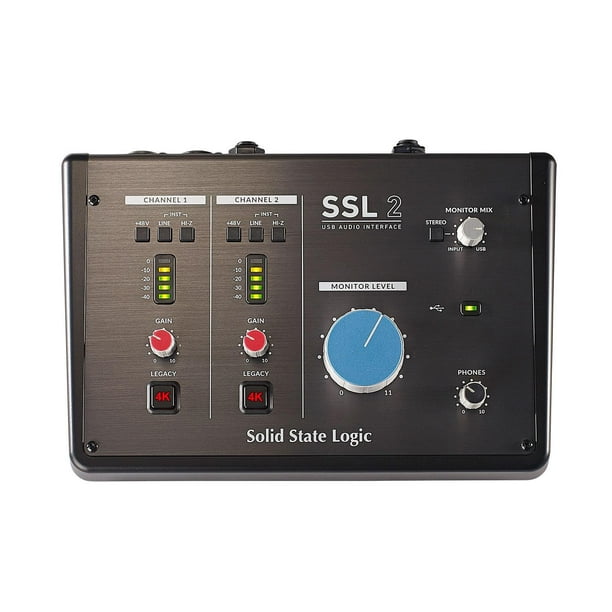Solid State Logic SSL 2 Audio Interface - Walmart.com