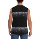 thumbnail image 4 of Fotbe Silver Glitter1 Men's Camiseta sin Mangas Estampada para Hombres, Playera Casual para Gimnasio, Entrenamiento, Playa-X-Large, 4 of 7