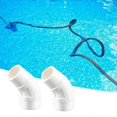 thumbnail image 3 of 2 Pack Pool Cleaner 45 Degree Elbow W70244 Replacement for Zodiac G2 G3 G4 Pool Cleaners, 3 of 5