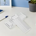 thumbnail image 1 of COMPUKAS 50pcs Blank Paper Card Bookmark Book Tracker Notecards White for Avid Readers School, 1 of 7
