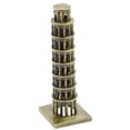 thumbnail image 4 of Arquitectura Edificio Figurilla Torre Inclinada Italia Modelo de Metal Decoración, 4 of 9