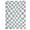 Gray, variant on Hasoo Large Washable 9' x 12' Modern Plaid Area Rug for Dining Room Washable Soft Indoor Floor Carpet, Black