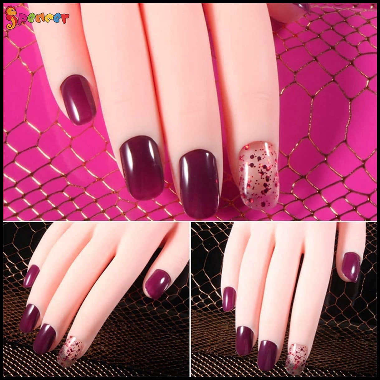 Nail Practice Hand – Exotic Nails Store