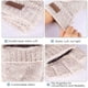 thumbnail image 3 of Guantes de lana con aislamiento térmico sin dedos para mensajes de texto para mujeres y hombres, guantes convertibles de punto cálidos de invierno con solapa, 3 of 6