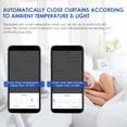 thumbnail image 3 of BT Automatic Curtain Opener Closer Robot Wireless Smart Curtain Motor Timer Voice Control Smart Home Automation Device for Curtain Track Rod Replacement for Assistant, 3 of 7