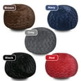 thumbnail image 7 of 4FT Faux Fur Bean Bag Chair for Kids Teens Adults, Memory Foam Bean Bag Chairs, Cozy Stretchable Lounger for Bedroom Living Room, Easy to Clean, Navy, 7 of 7