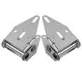 thumbnail image 1 of FONWILYO 2Pcs Garage Door Replacement Hinge Iron Silver for Repair, 1 of 6