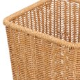 thumbnail image 4 of Cesta tejida para basura Cesta tejida multiusos Papelera tejida Papelera de baño, 4 of 6