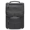 thumbnail image 1 of Premium Leather Vertical BriefCase - Black, 1 of 1