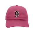 thumbnail image 2 of Daxton Old English 3D Alphabet Letters Numbers Initial Baseball Dad Hat - Hot Pink, Number 9, 2 of 2