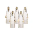 thumbnail image 1 of Pointes de Crayon pour Apple Pencil 1/2 Remplacement Pointes de Crayon Colorées Stylet Couverture de Pointe pour Ipencil Résistant à l'Usure Pointe de Rechange Silencieuse 5 Pcs Orange, 1 of 6