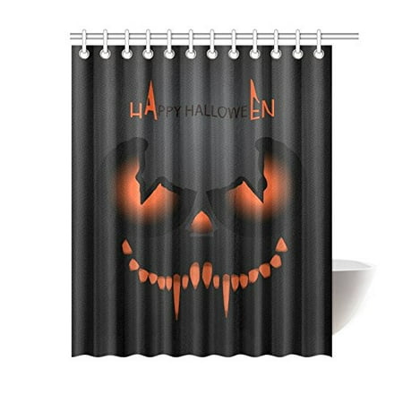 Wopop Halloween Monster Mask Bathroom Waterproof Fabric Shower