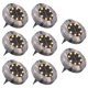 thumbnail image 1 of Tomshine Solar Powered Ground Lights 8 LED Garden Disk Deck Lamp Exterior IP65 Resistente al agua I Tomshine Trajes de lámpara al aire libre, 1 of 7