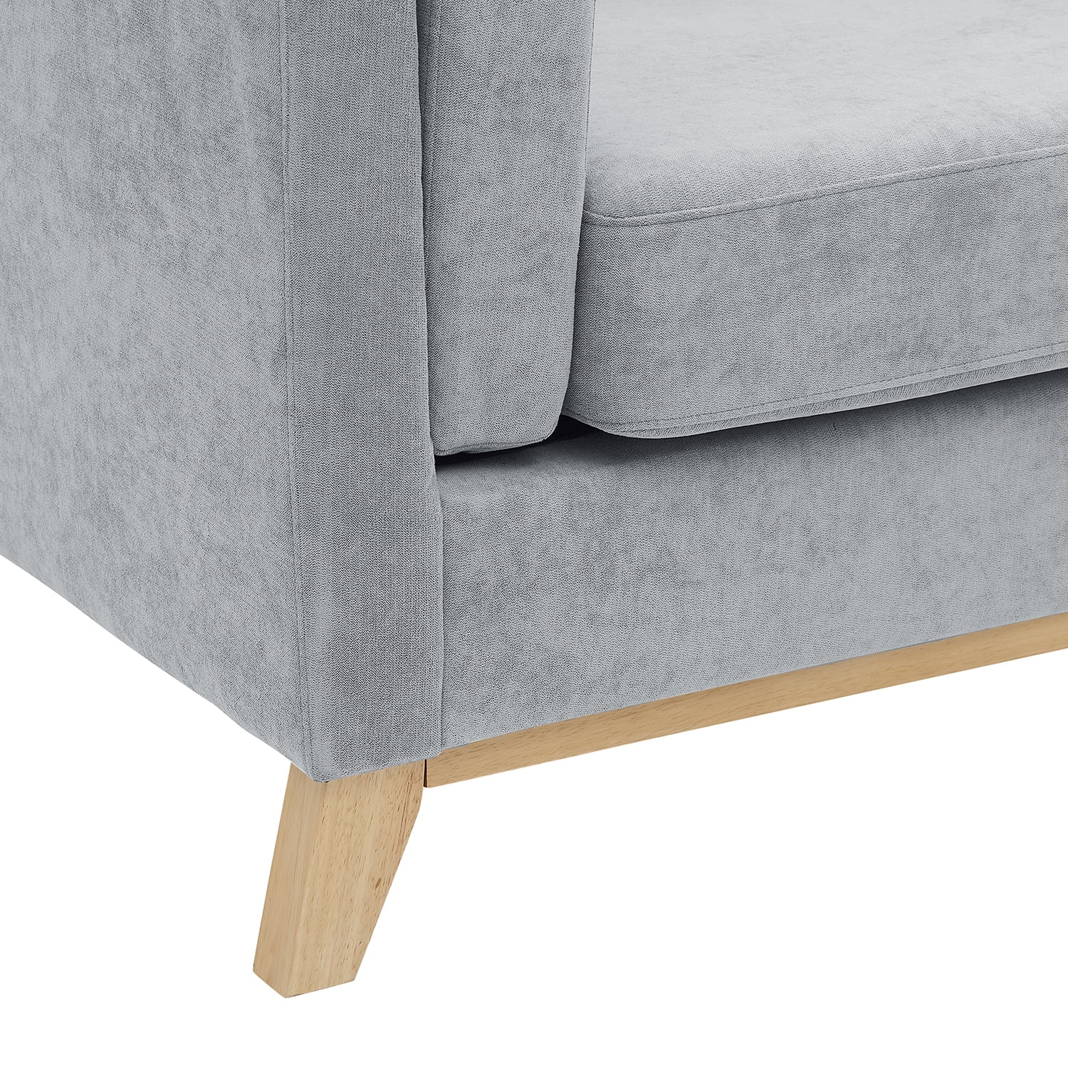 Kadyn 2-Seat Sofa, Chenille Sofa Couch with Soft Cushion and Armrests, Modern Upholstered Sofa for Living Room, Grey Kadyn 2-Seat Sofa, Chenille Sofa Couch with Soft Cushion and Armrests, Modern Upholstered Sofa for Living Room, Grey