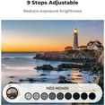 thumbnail image 3 of K&F Concept 43mm Variable ND Camera Lens Filter ND2-ND400 (1-9 Stops) + Lens Filter Cap + Cleaning Cloth 18 Multi-Layer Coatings Adjustable Neutral Density Ultra Slim (K-Series), 3 of 7