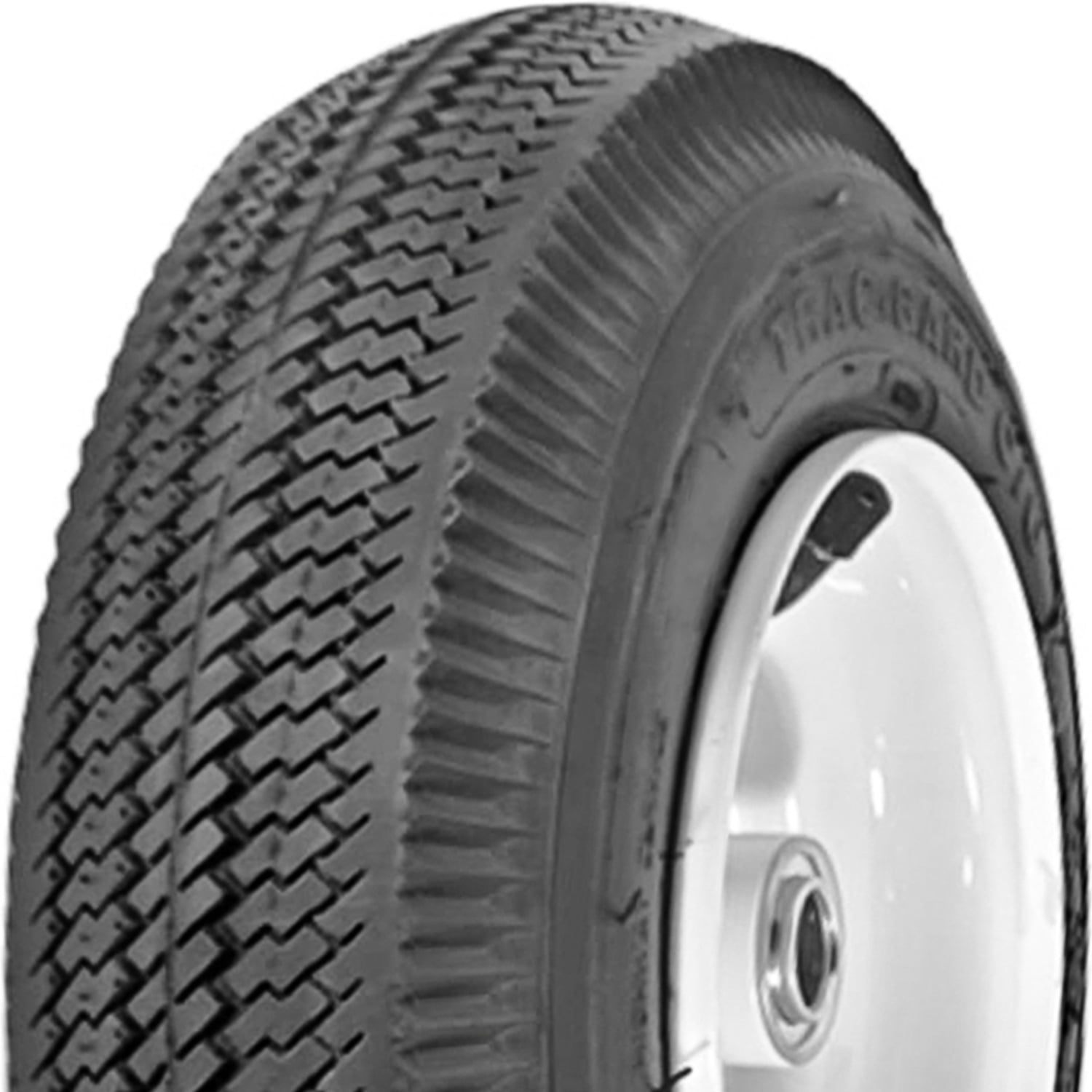 Trac Gard N775 Sawtooth 4.10-6 B/4PLY Lawn and Garden Tire