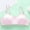 Pink, variant on Cethrio Kids Girls Bras, Bandeau Breathable Seamless Cotton Girls Bralettes Beige Size 9-11 T