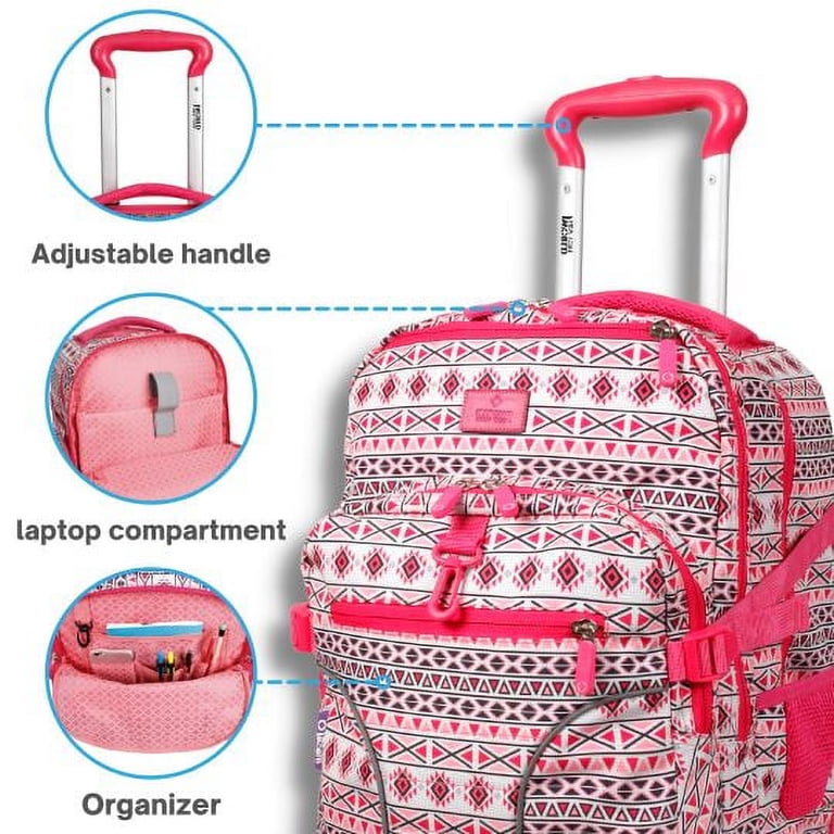 J World women's Lunar 19.5 Rolling Laptop Backpack - Walmart.com