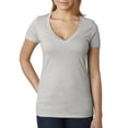 thumbnail image 1 of Camiseta CVC con escote en V profundo para mujer SILK S Ropa de siguiente nivel 6640, 1 of 1