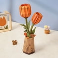 thumbnail image 4 of Décoration Fleur Tulipe Rose 3D Puzzle Rolife TW082, 4 of 5