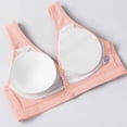 thumbnail image 4 of Quealent Maternity Bra Plus Size Nursing Bra Wireless Bra Women's Sleeping Maternity Bra Breastfeeding Bra (Pink,3XL), 4 of 6