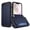 Darkblue, variant on For iPhone 16e Case with ID Credit Card Holder, Dual Layer Shockproof Hidden Sliding Card Slot Wallet Anti-Scratch Hard Shell Rugged Back Cover Slim Phone Case,Blue