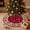Christmas-05#, variant on 35 Inch Fall Tree Skirt Autumn Decor Orange Buffalo Plaid Thanksgiving Decorations Autumn Tree Mat Ornaments Topper for Home Holiday Party