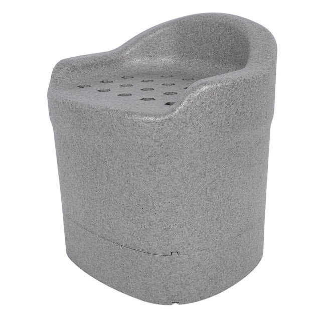 Shower Stool, Non Slip Base Adjustable Height Stable Shower Chair Humanized Design for Toilet