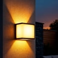 thumbnail image 4 of IPSA, Luminaria Arbotante Decorativa para Muro, Luz Led, 8 Watts, Cuadrada, Color Negro, 4 of 4