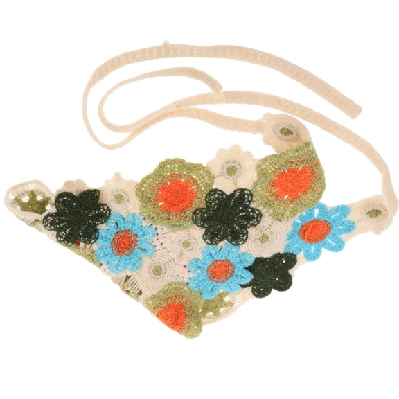 ELAYARD 1Pack Vintage Beige Bandana Hairband for Teenagers Multi Functional Use