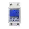 thumbnail image 4 of Medidor de energía digital AC 230V Vatímetro 5-80A para el hogar o el negocio (con retroiluminación), 4 of 4