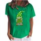 thumbnail image 1 of Camiseta de manga corta con cuello redondo suelta informal estampada para mujer Fridja  gope2290, 1 of 4