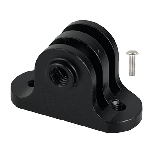 S SERENABLE Support de Caméra d'Action en Alliage d'Aluminium Cyclisme Pratique Pratique Support de Vélo Base avec Filetage