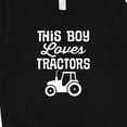 thumbnail image 3 of Inktastic Farming This Boy Loves Tractors Toddler Sweatshirt, 3 of 4
