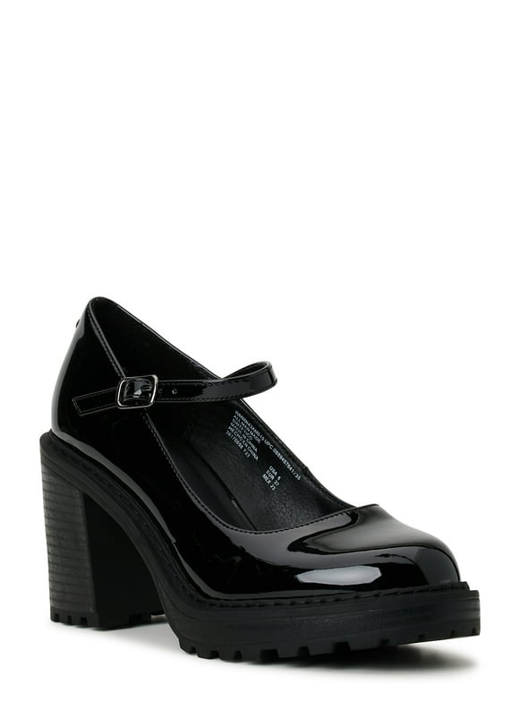 Mary Jane Platform Heels